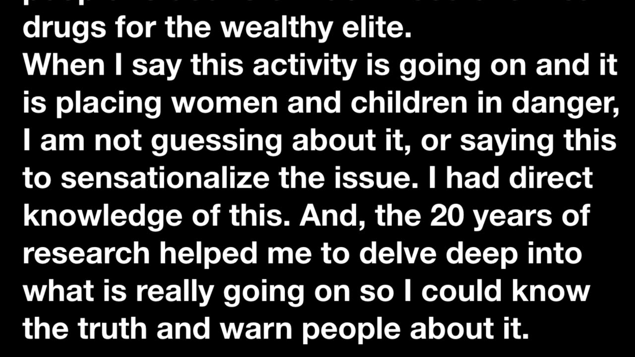 Each Child "Detainee" Produces $5 Million a Year in Adrenochrome harvesting