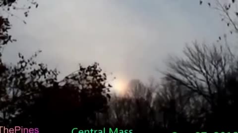 Halo Seen During Hurricane Sandy-Across Eastern U.S.A