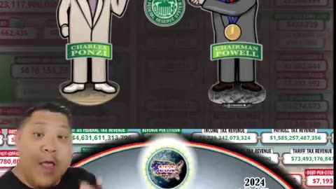 V18 💥 US Debt Clock: The Ponzi King! 💥 The Greatest Bubble of All Time Is About to Burst!