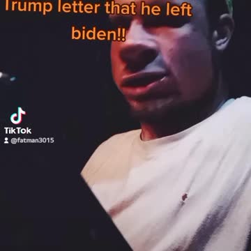 Trump letter to biden