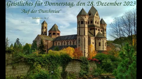 Geistliches für Donnerstag, den 28. Dezember 2023