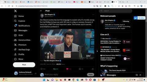 Twitter News 12/12