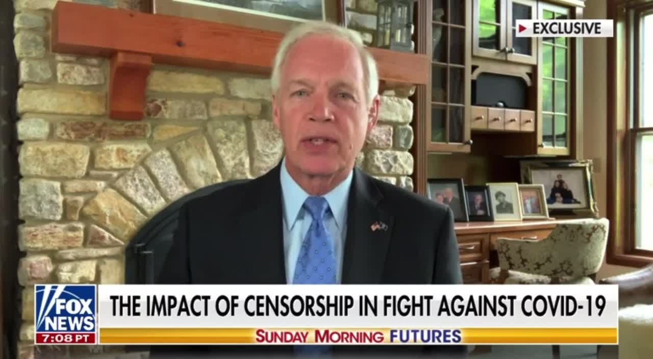 Sen. Ron Johnson on VAERS System, Vaccine Deaths and YouTube Censorship