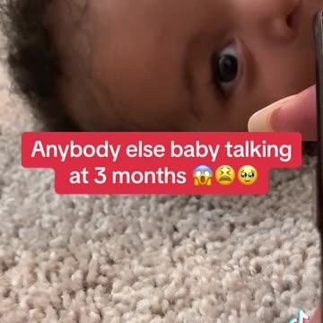 Anybody else baby talking at 3 months??