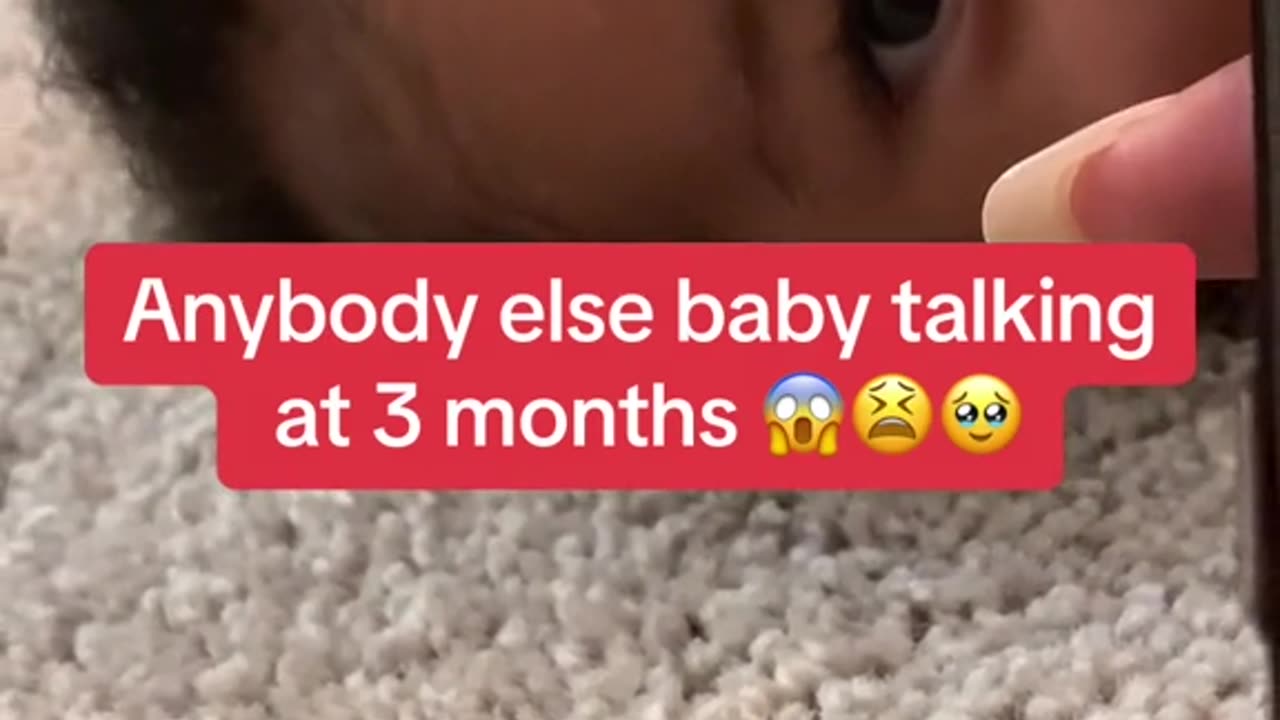 Anybody else baby talking at 3 months??