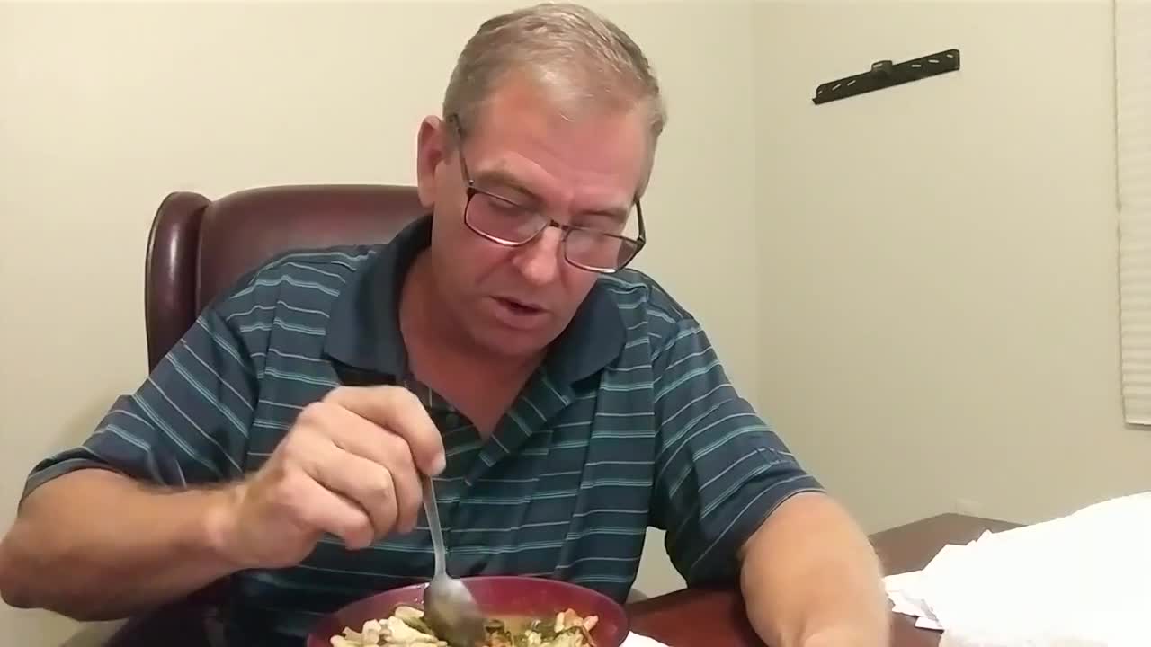 Chicken foot soup eating challenge.