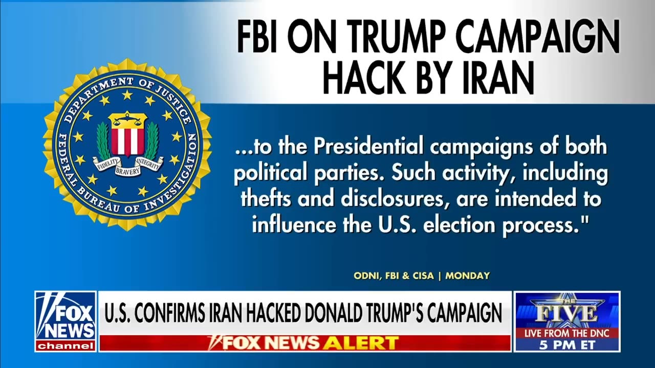 Iran hacked Donald Trump's campaign, US confirms