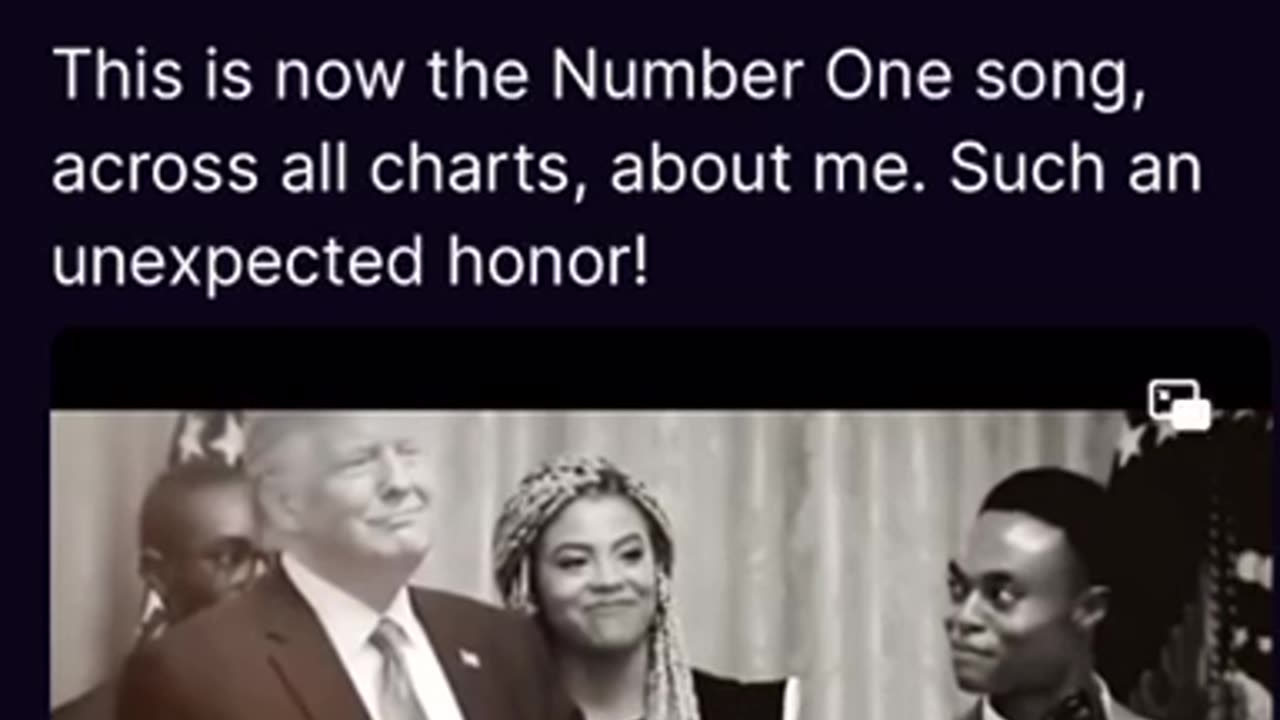 This is now the Number One song