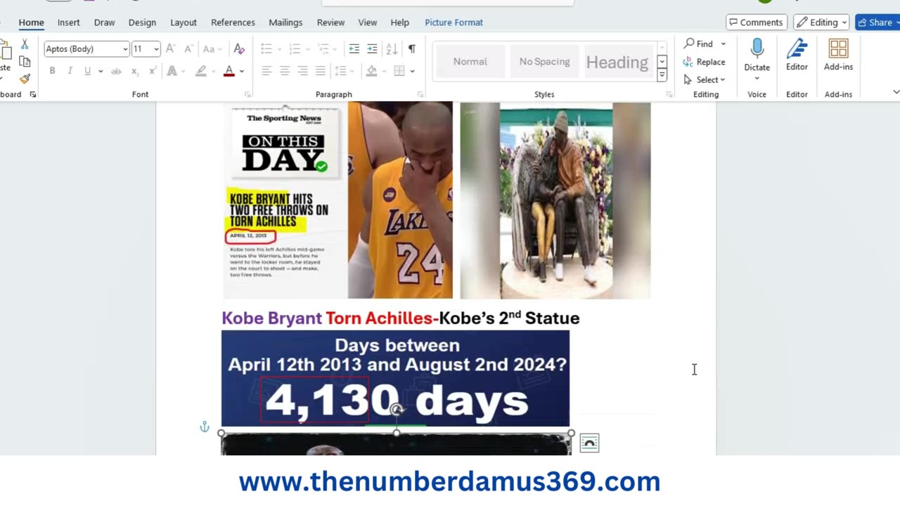 Kobe Torn Achilles-Kobe Bryant 2nd Statue