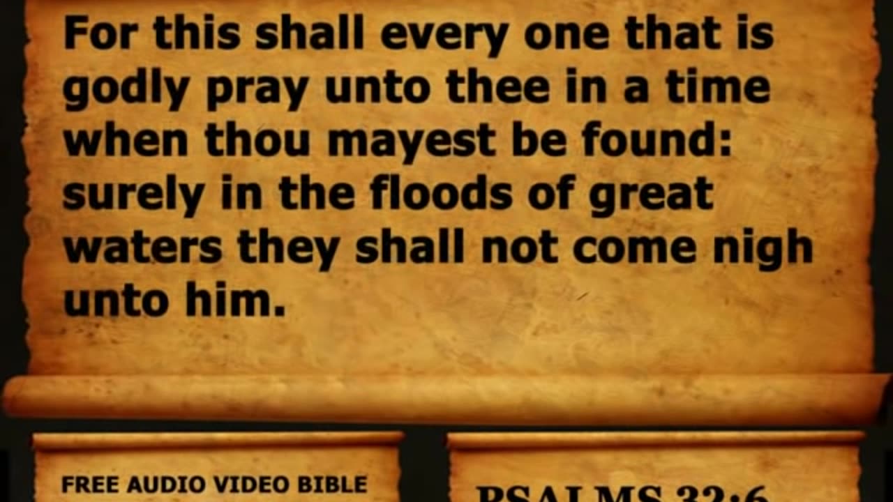 Bible Book 19. Psalms Complete 1-150, King James Version (KJV) Read Along Bible