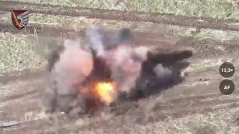 Ukrainian Paratroopers Surveying the Battlefield After Yesterday's Fighting