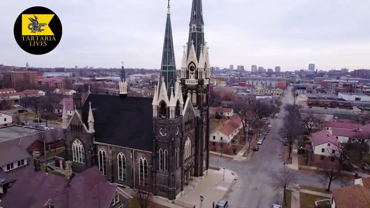 Tucker compares beautiful ancient architecture with the ugly structures of the past 80 yrs.