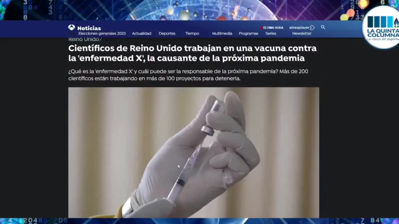 VIRUS X vacuna con GRAFENO lista antes que salga el VIRUS PASALO¡