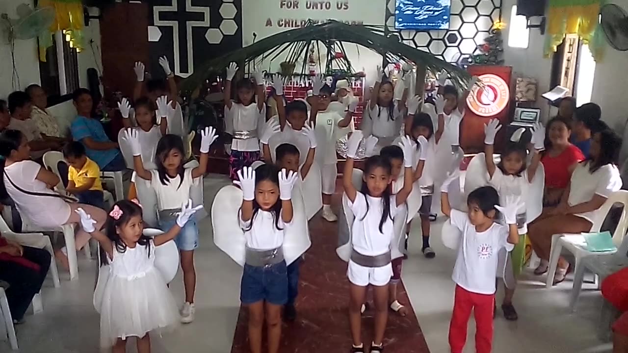 Sunday School Kids - Dance at JCTROL Church Christmas 2024