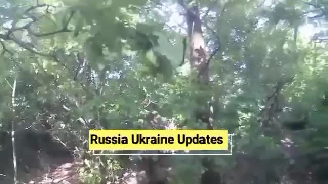 An assault group of Russian paratroopers is attacking the enemy's bulwark in the Bakhmut direction.