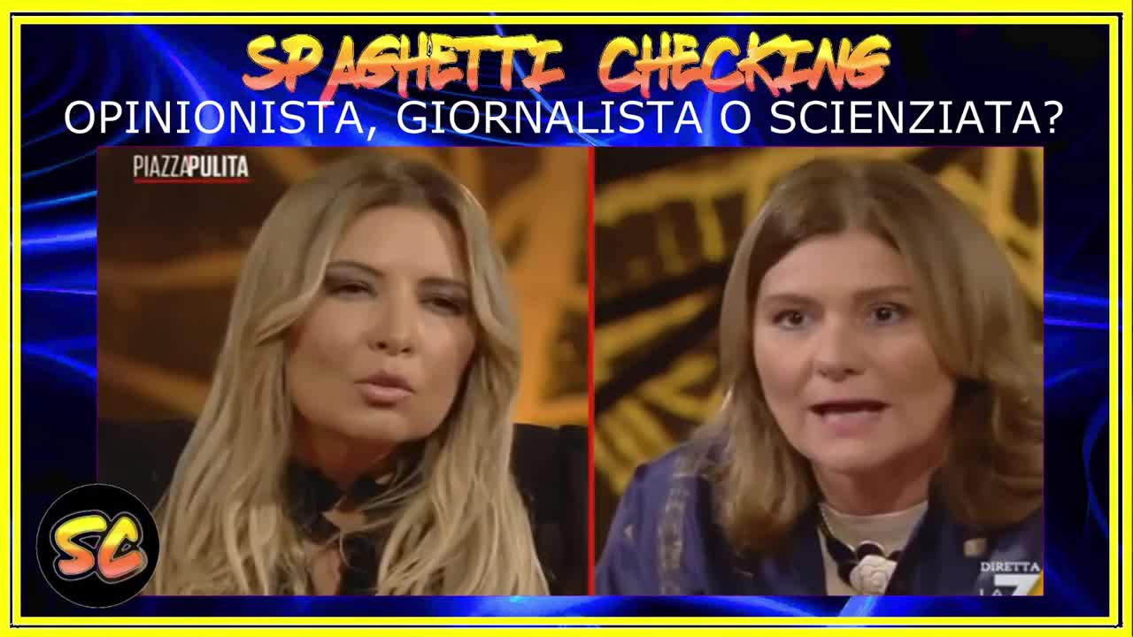 Spaghetti checking: Lucarelli opinionista, giornalista o scienziata?