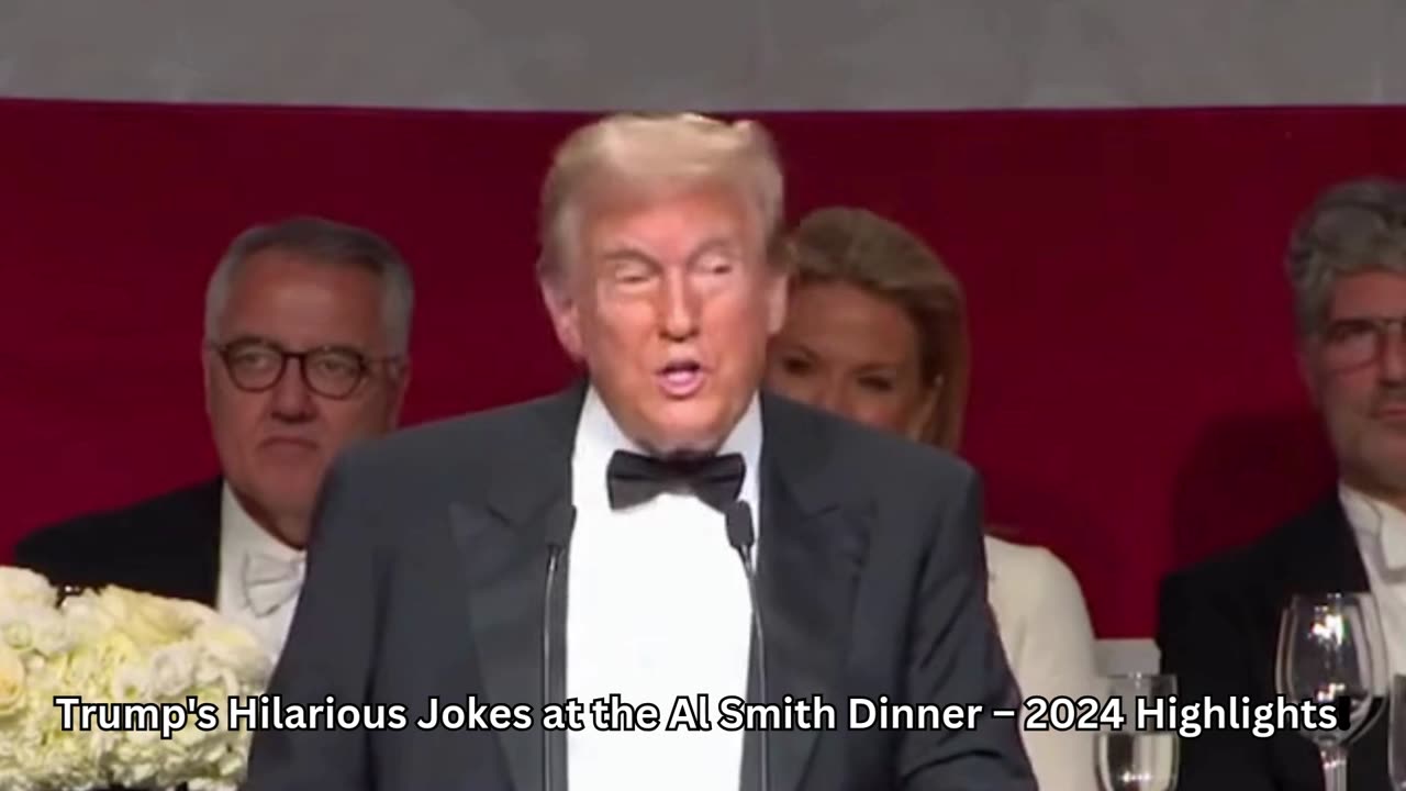 Trump's Hilarious Jokes at the Al Smith Dinner – 2024 Highlights!