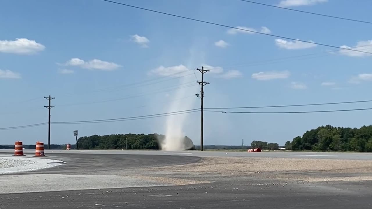 Biggest Dust Devil I’ve Ever Seen