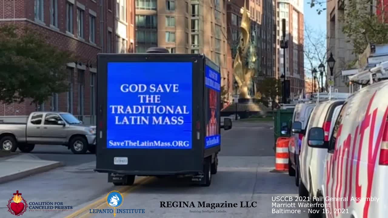 Save the Latin Mass Campaign Visits USCCB General Assembly 2021