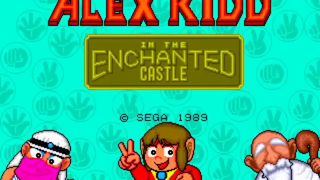 Mega Drive Longplay - Alex Kidd in the Enchanted Castle