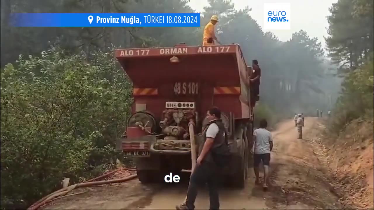 Türkei: Waldbrände in beliebter Touristenregion ausgebrochen