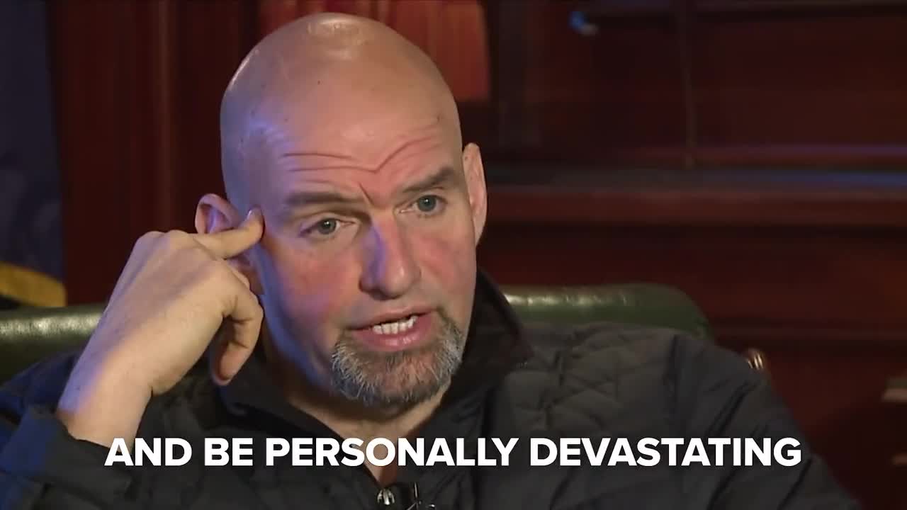 Fetterman Admits the Risk for 'Catastrophic' Outcomes for Releasing a Murderer out of Jail