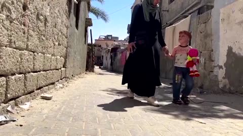A picture of her grief gripped the world. A year on, Gaza woman haunted by memories