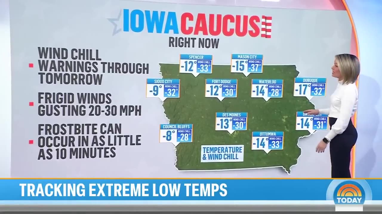 RECORD-BREAKING COLD STRETCHES COAST TO COAST