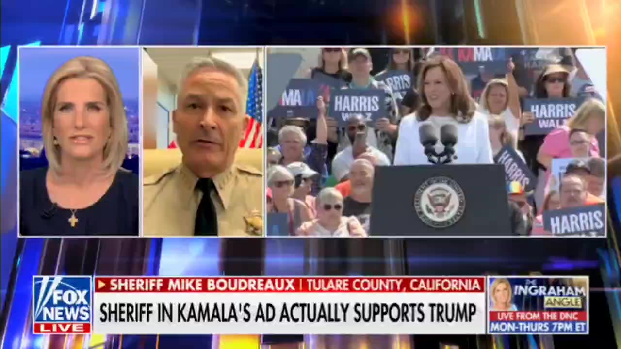 California Sheriff Denounces Kamala Harris and Blasts Her Campaign Lies and Gaslighting