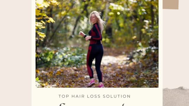 The best hair loss solution