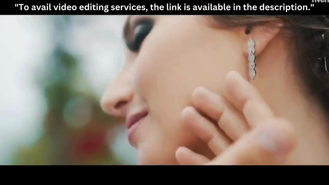 I will do elegant wedding video editing