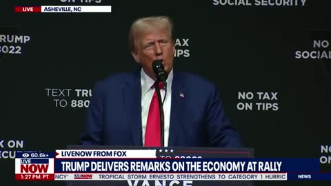 Trump Slams Harris: Makes fun of her cackling and laughing ways in North Carolina