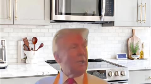 Dad tries cooking