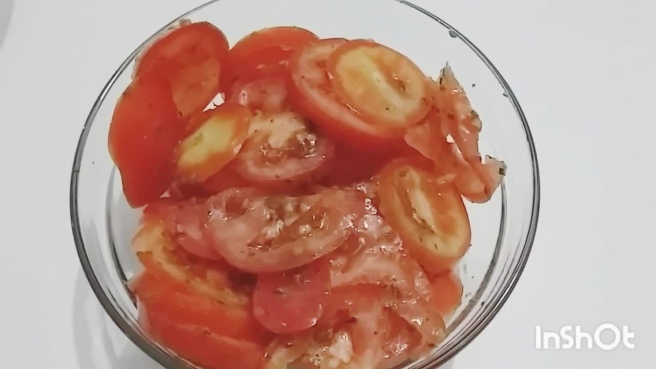 COMO FAZER TOMATE MARINADO PARA COLOCAR NO LANCHE