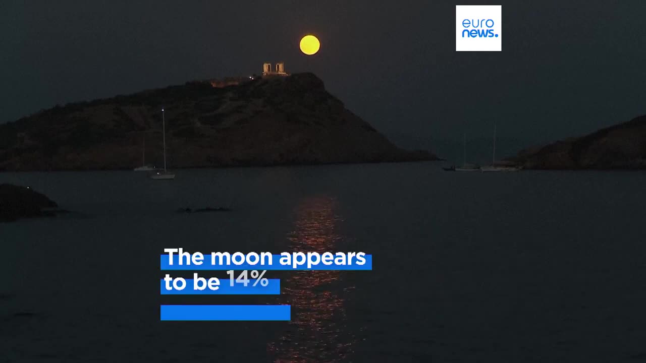 In Pictures: Rare blue Supermoon lights up night skies globally