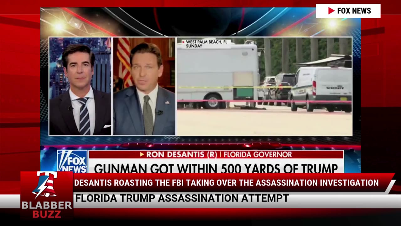 DeSantis Roasting The FBI Taking Over The Assassination Investigation