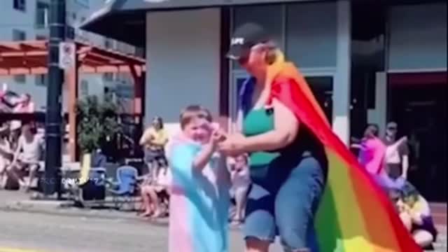 Turned their 4 year old into a trans