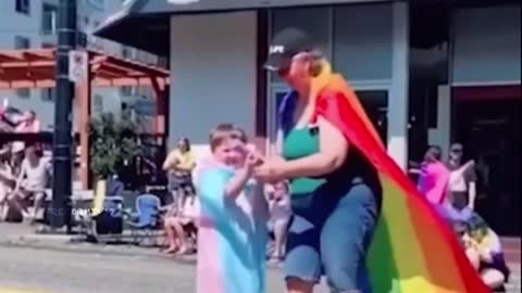 Turned their 4 year old into a trans