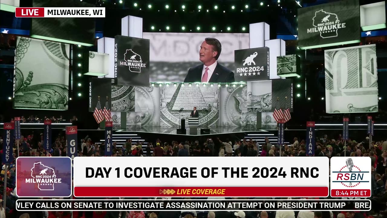 WATCH: Gov. Glenn Younkin Speaks at 2024 RNC in Milwaukee, WI - 7/15/2024