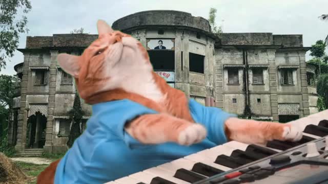 How the cat played the keyboard and danced 2022