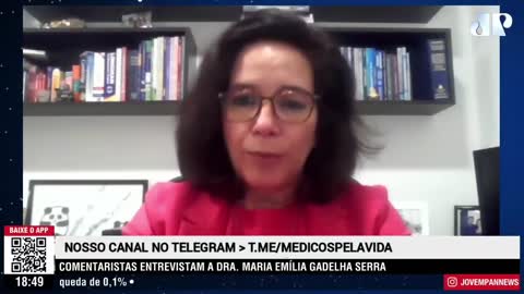 Vídeo Censurado pelo YouTube da Entrevista com a médica Dra Maria Emilia Gadelha Serra ao programa Os Pingos nos Is