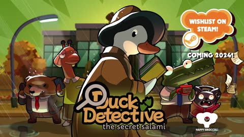 Duck Detective: The Secret Salami announcement trailer