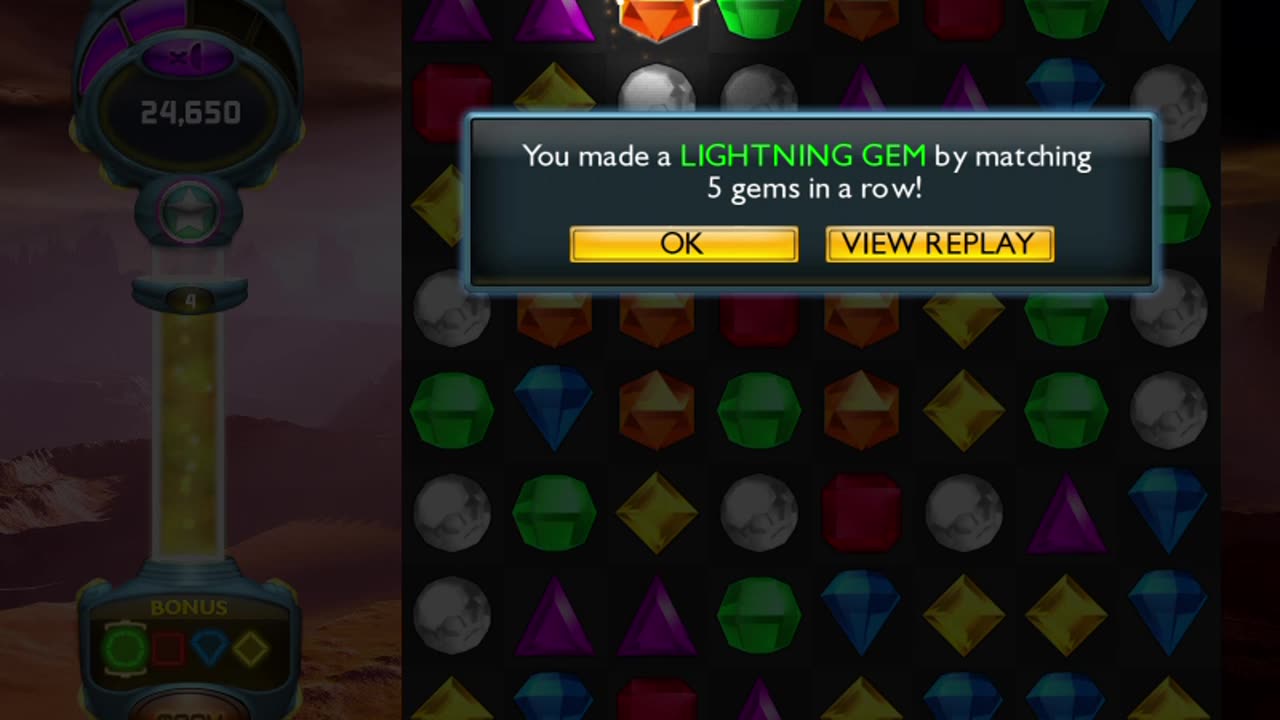 bejeweled twist lighting gem