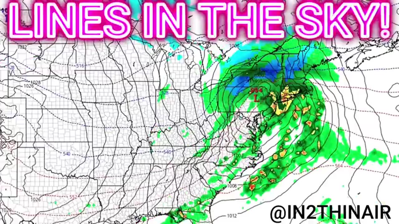 🤯Thanksgiving WINTER STORM & INSANE Water VAPOR Trails! MAKING PEOPLE sick!