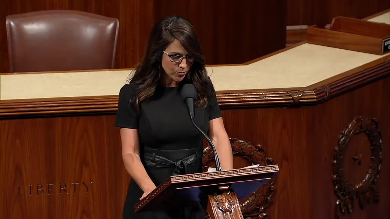 Lauren Boebert RIPS AOC and Biden in fiery speech on House floor