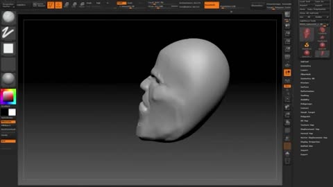 To Make This Individual's Cheek And Chin.