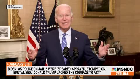 Biden Bites Back At Trump