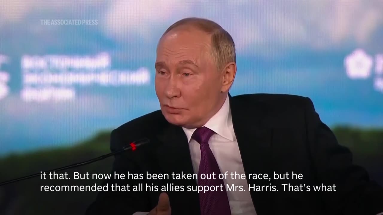 Putin's Playful Endorsement: Kamala Harris for President?