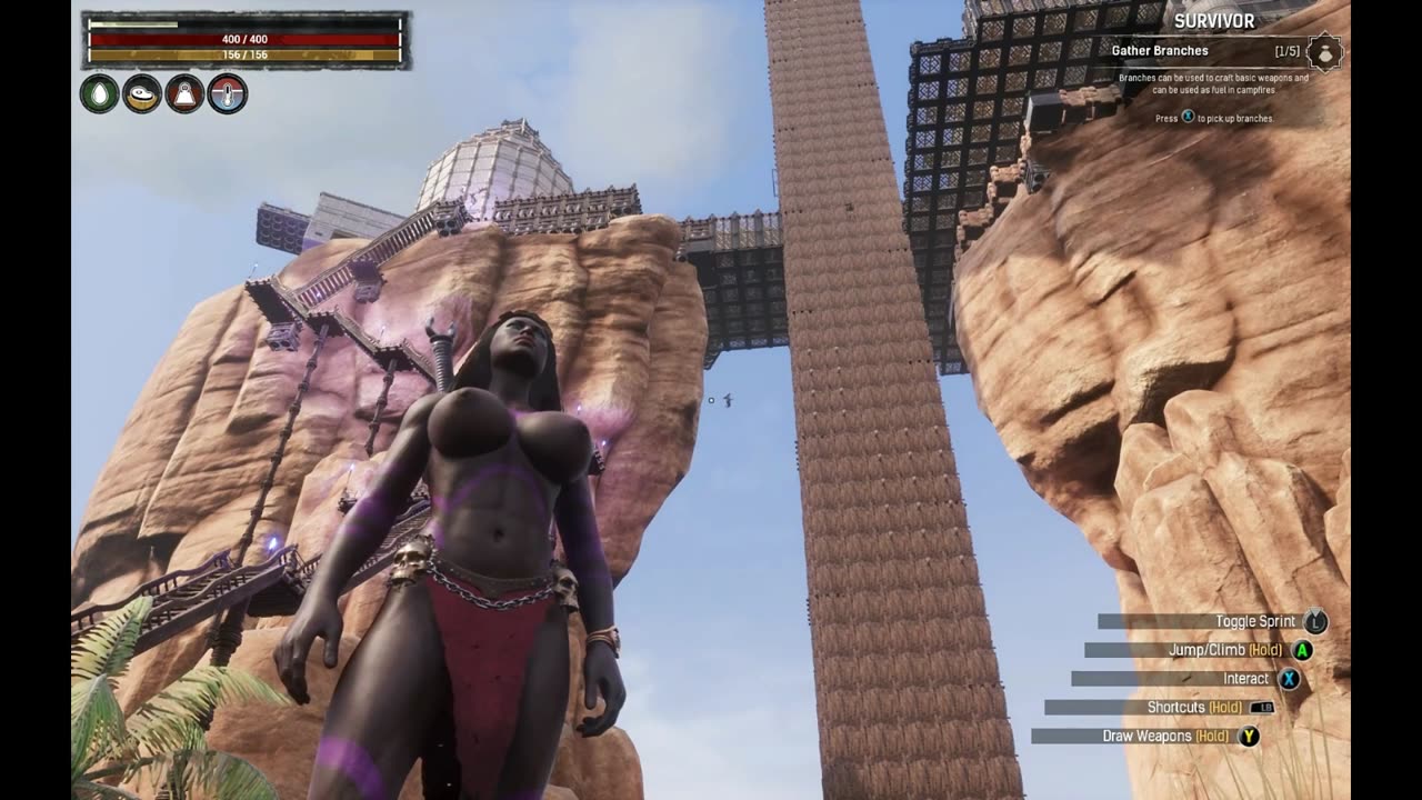 Conan Exiles, Crystal Location, beginners guide, Bouncing, Busty, Boobs, breast expansion