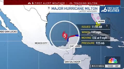 Emotional John Morales updates on updates on Hurricane Milton